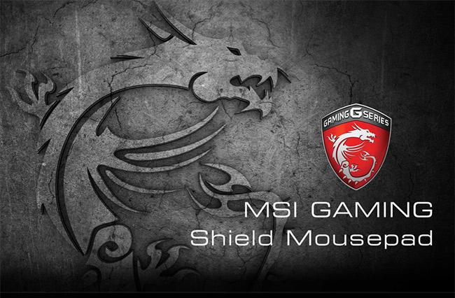微星 GAMING Shield Mousepad 電競滑鼠墊